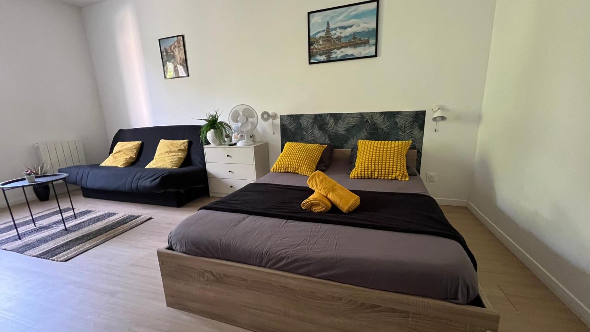 Studios Cozy 2A4 Pers Avec Jardin I Proche Futuroscope Châtellerault Eksteriør billede