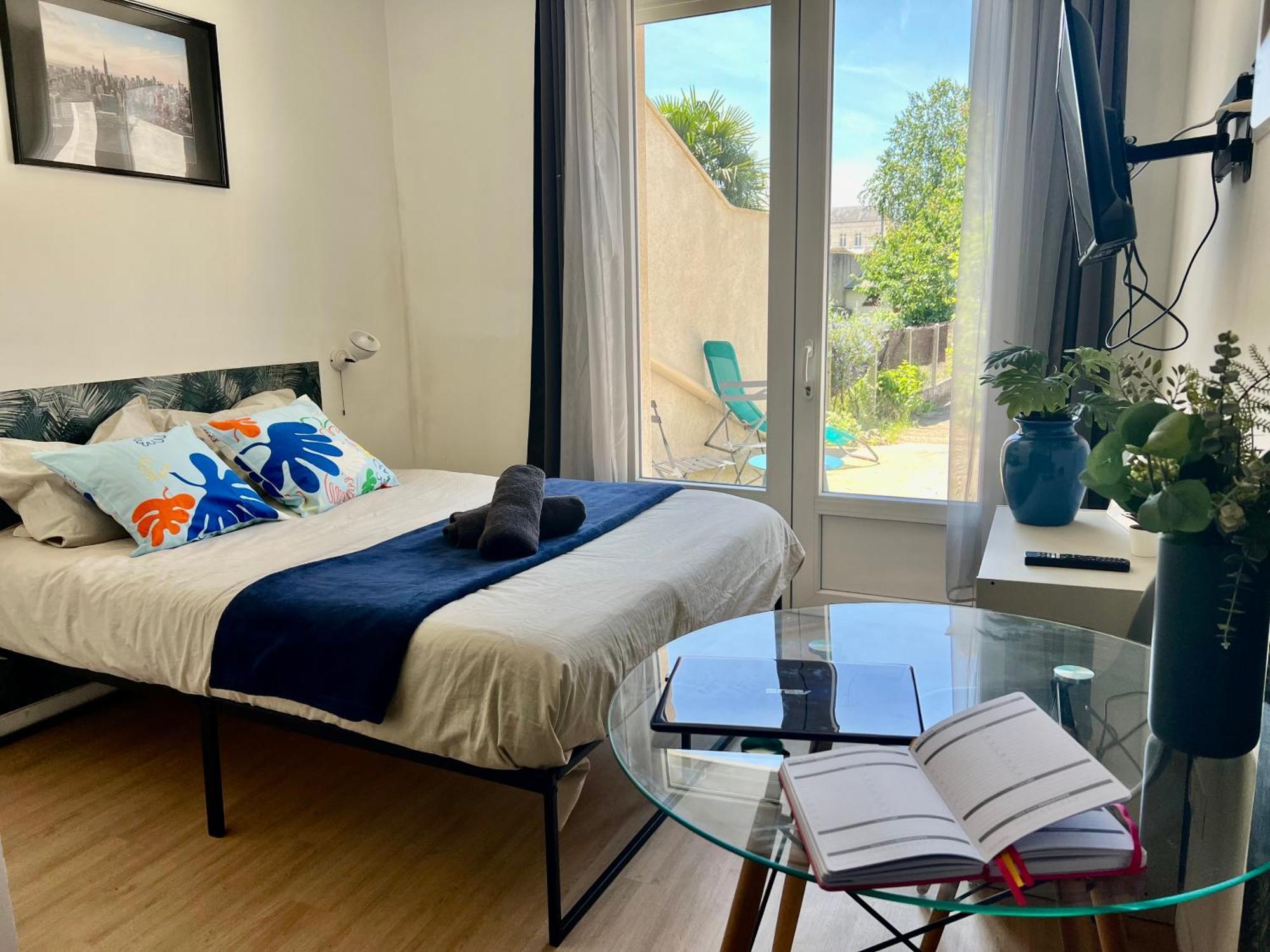 Studios Cozy 2A4 Pers Avec Jardin I Proche Futuroscope Châtellerault Eksteriør billede