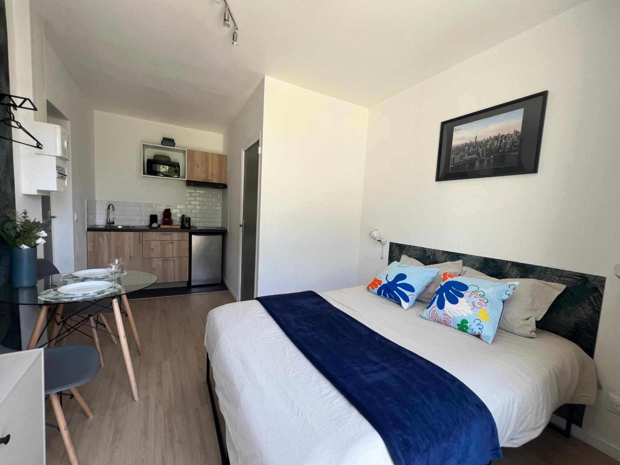 Studios Cozy 2A4 Pers Avec Jardin I Proche Futuroscope Châtellerault Eksteriør billede