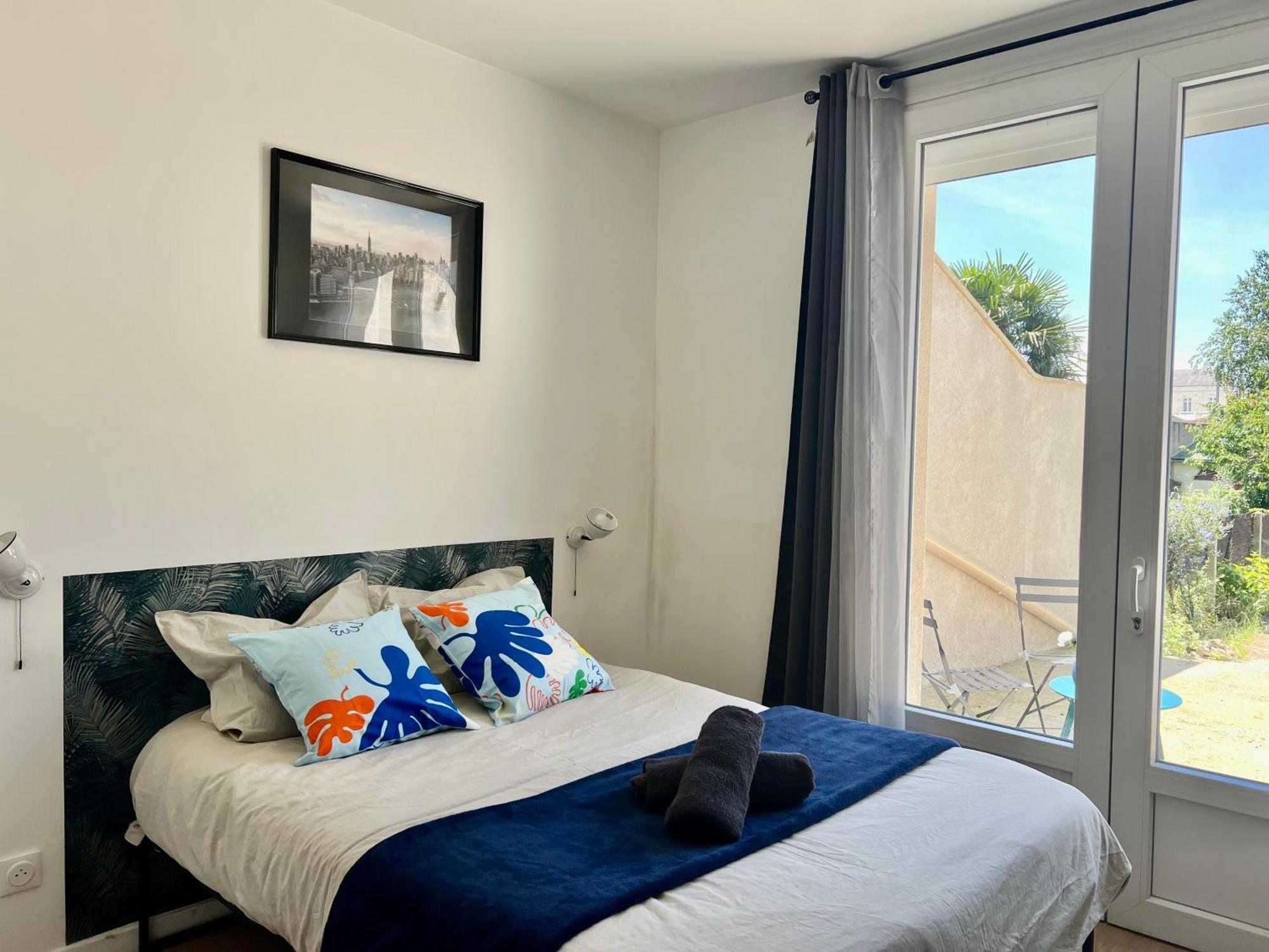Studios Cozy 2A4 Pers Avec Jardin I Proche Futuroscope Châtellerault Eksteriør billede
