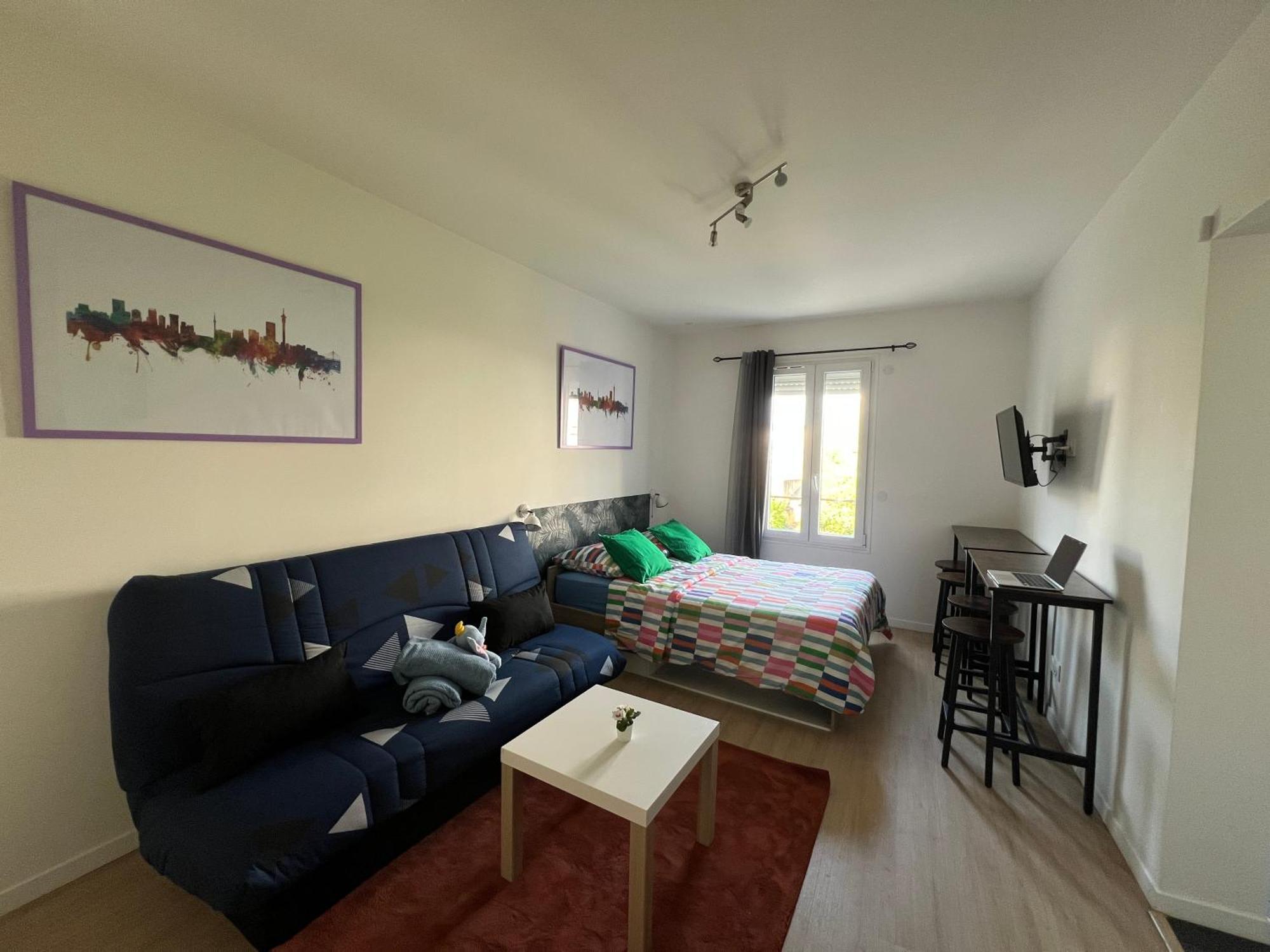 Studios Cozy 2A4 Pers Avec Jardin I Proche Futuroscope Châtellerault Eksteriør billede